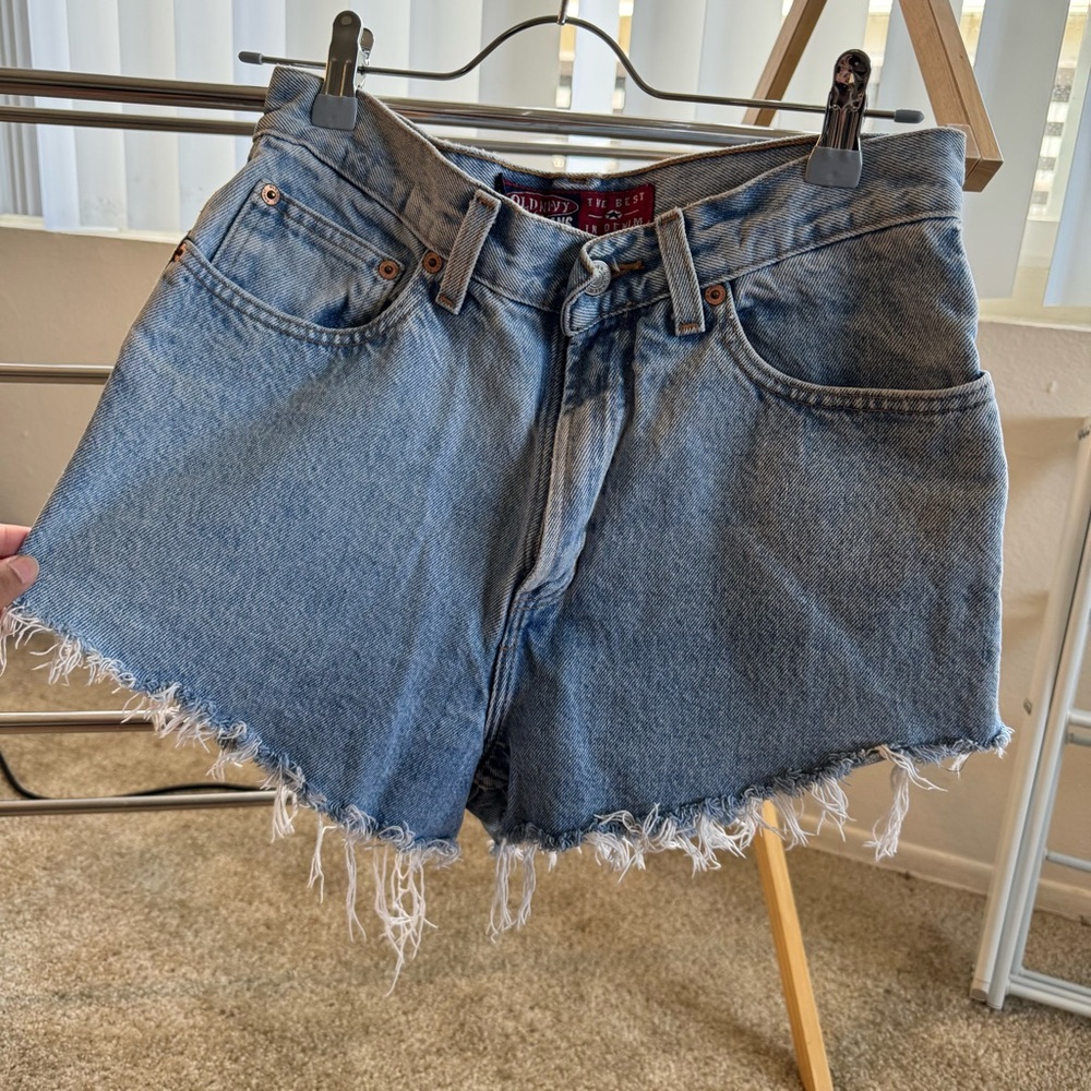 ❣️❣️Sold ❣️❣️Denim Frayed Hem Women's Shorts